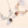 Antler Styling Design Simple Collarbone Chain Female Student