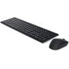 Bezdrátová klávesnice - DELL - KM5221W - QWERTY US International - Černá - Bezdrátová RF