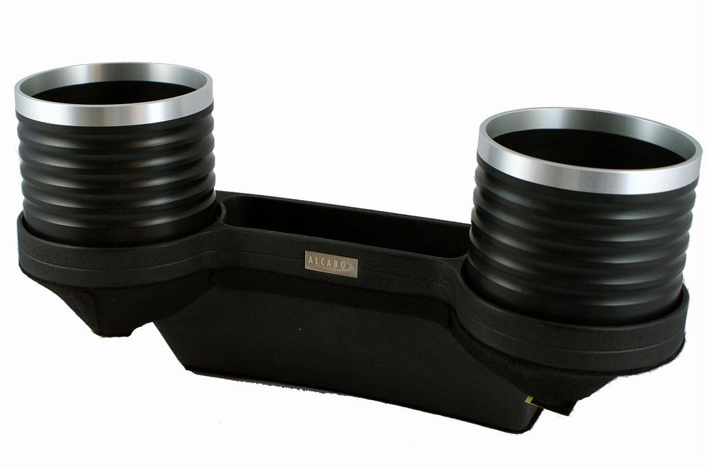ALCABO Drink & Pocket Holder, Black with Ring and Cup (AL-B114BS) for BMW Z4 Series (E89 Non-Smoker Package) Right- or Left-Hand Drive