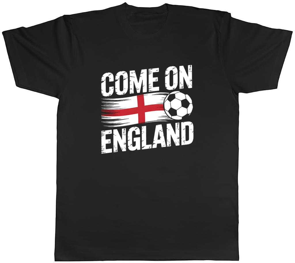 Come on England Supporter Football Fan Unisexs TShirt Tee Gift Top