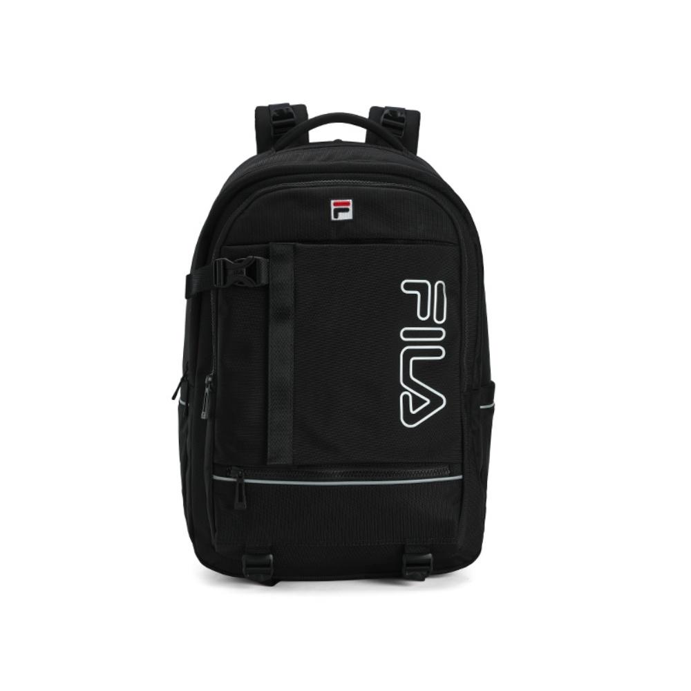 New FILA ORIGINALE Fabric Backpack Men's Jet Black F13M539106FBK