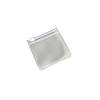 Non-yellowing, non-hardening frosted EVA zipper jewelry bags for earrings and bracelets