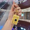 And Fun Lovely Glowing Camera Keychain Ornament Pendant Car Keyring Accessory