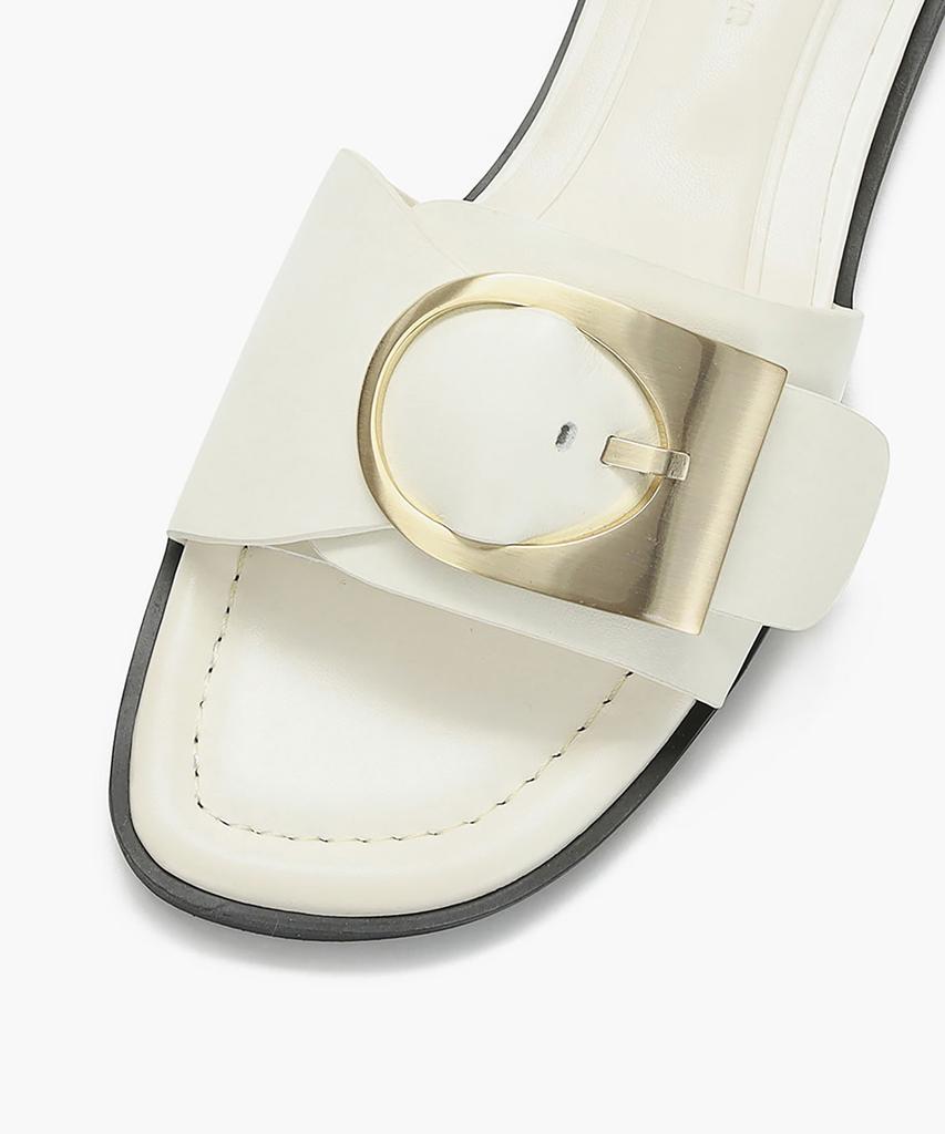Recur Ecur Signature Anello Big Comfy Slippers Ivory 1232