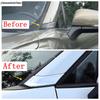 Car Window A Pillar Side Triangle Panel Column Frame Cover Trim ABS Chrome Accessories For Toyota Corolla Cross XG10  - 2025