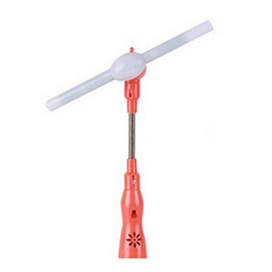 Flashing Light Up LED Spinning Music Windmill Strip Shape Child Toy Gift