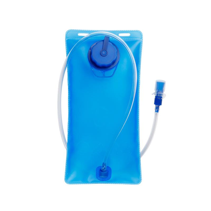EVA Folding 2L Hydration Water Bladder Water Bag With Drinking Tube Bladder Leak Proof Outdoor Accessory