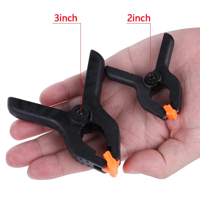 2Inch/3Inch/4Inch/6Inch/9Inch Woodworking Spring Clamp A-shape Plastic Wood Clips Hardware Woodworking DIY Tools