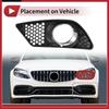 Car Front Left Fog Light Grill for Mercedes-Benz C300 08-12 No.2048850253