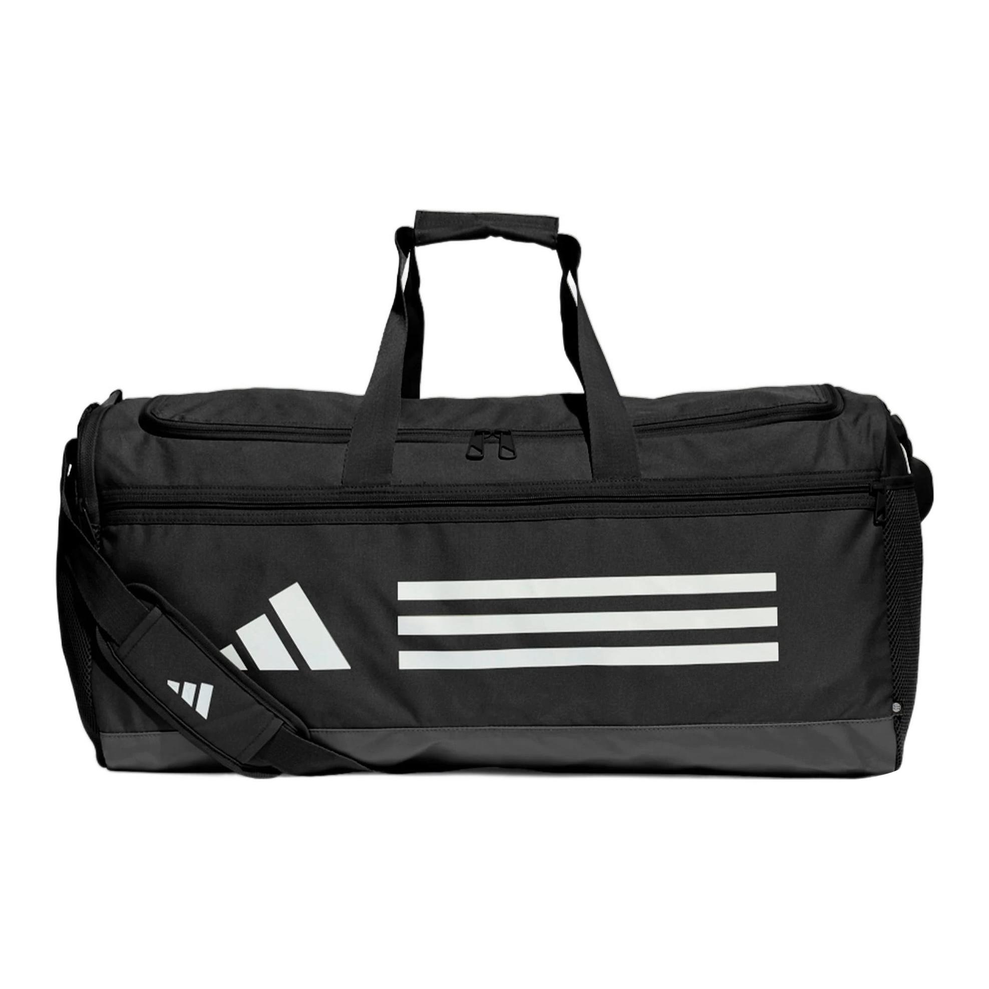 

Новая полиэстеровая сумка Adidas, сумка через плечо, сумка кросс-боди, спортивная сумка, большой размер, унисекс, черная HT4747 63.8*24.4*30.7CM