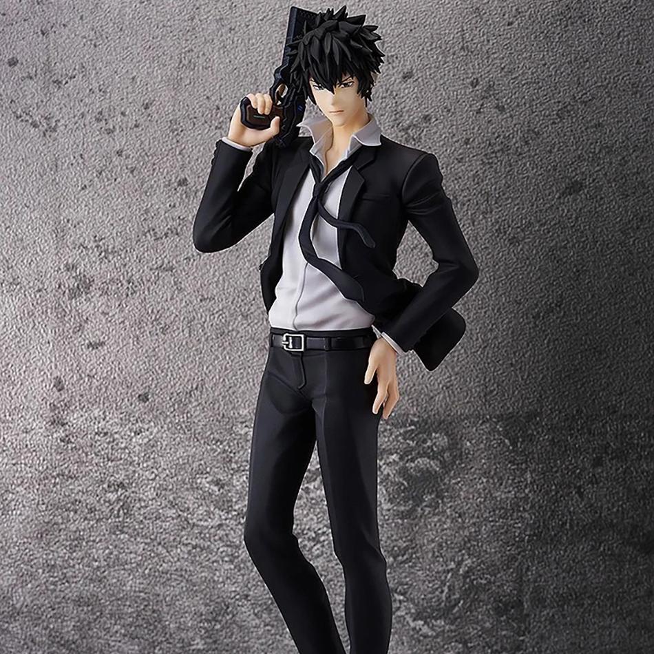 18cm Anime PSYCHO-PASS Shogo Makishima Shinya Kogami Figures PVC Anime Desktop Figurine Model Statue Collection Toys Ornaments