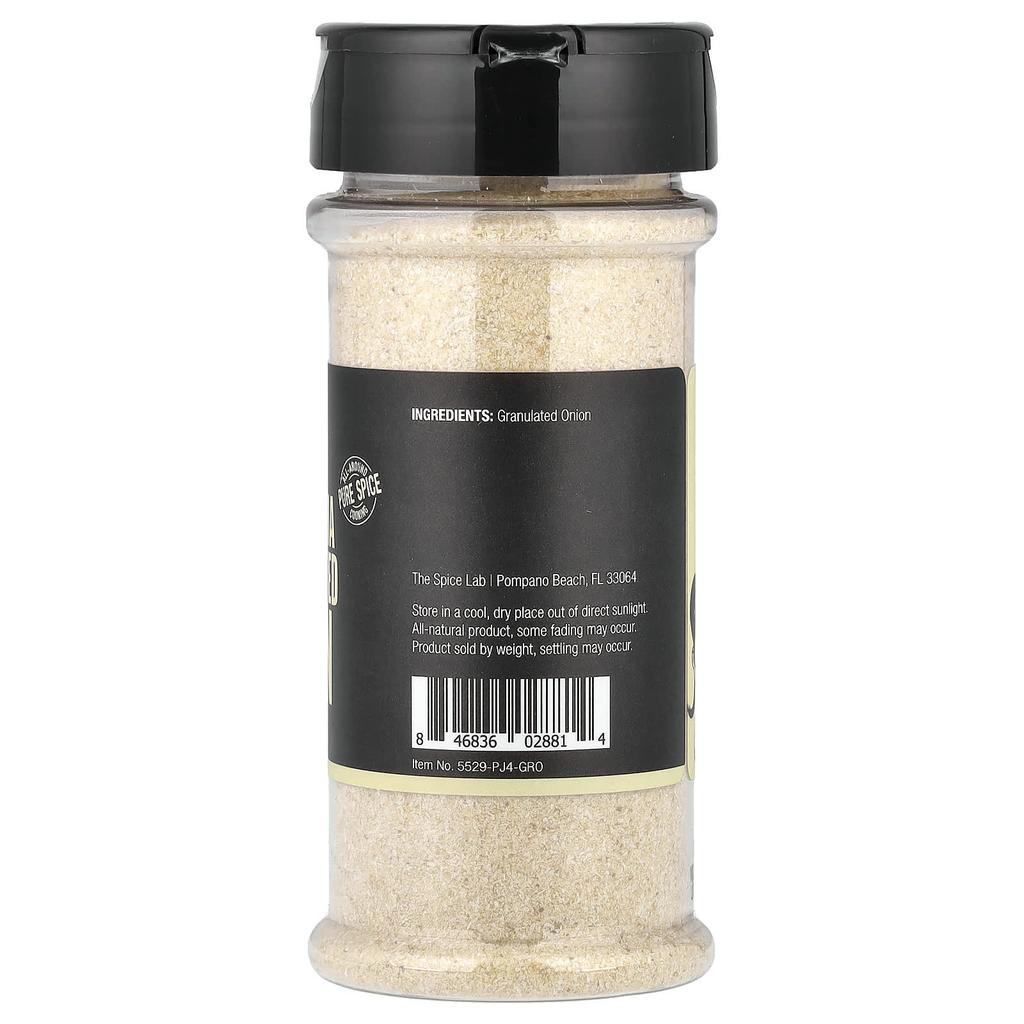 The Spice Lab, California Granulated Onions, 5 oz (141 g)