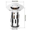 New Stainless Steel Washbasin Leak Proof Plug Odor Proof Durable Floor Drain Filter Pop-Up Bounce Core Universal Accessor