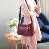 Middle-aged Women's Bag 2023 New Style Fashionable Mom Large Capacity Soft Leather Shoulder Crossbody Bag