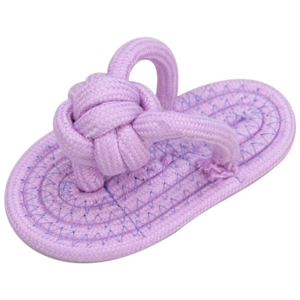 Resistance for Stress Relieving Dogs Accessories Pet Molar Rope Dog Chew Knot Toy Cat Slipper Toy