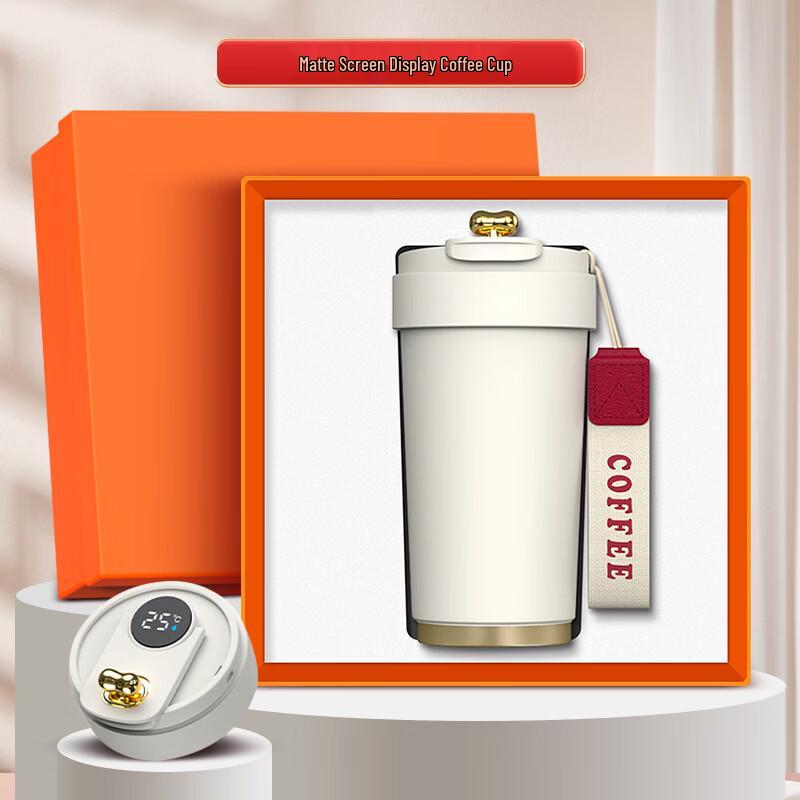 

Portable Matte Stainless Steel Coffee Cup