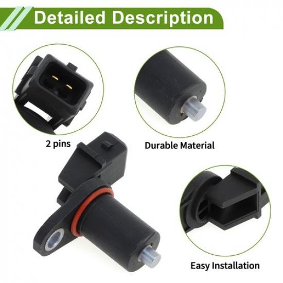 Crankshaft Position Sensor For BMW 540I 1997-2003 No.13627839138 1 Pc Black