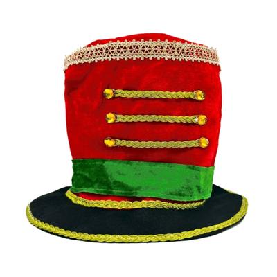 Elegante Gorra de Banda Para Desfiles Festivos Sombrero de Soldado de Juguete Unisex para Adultos Con Tamaño de Cabeza Ajustable