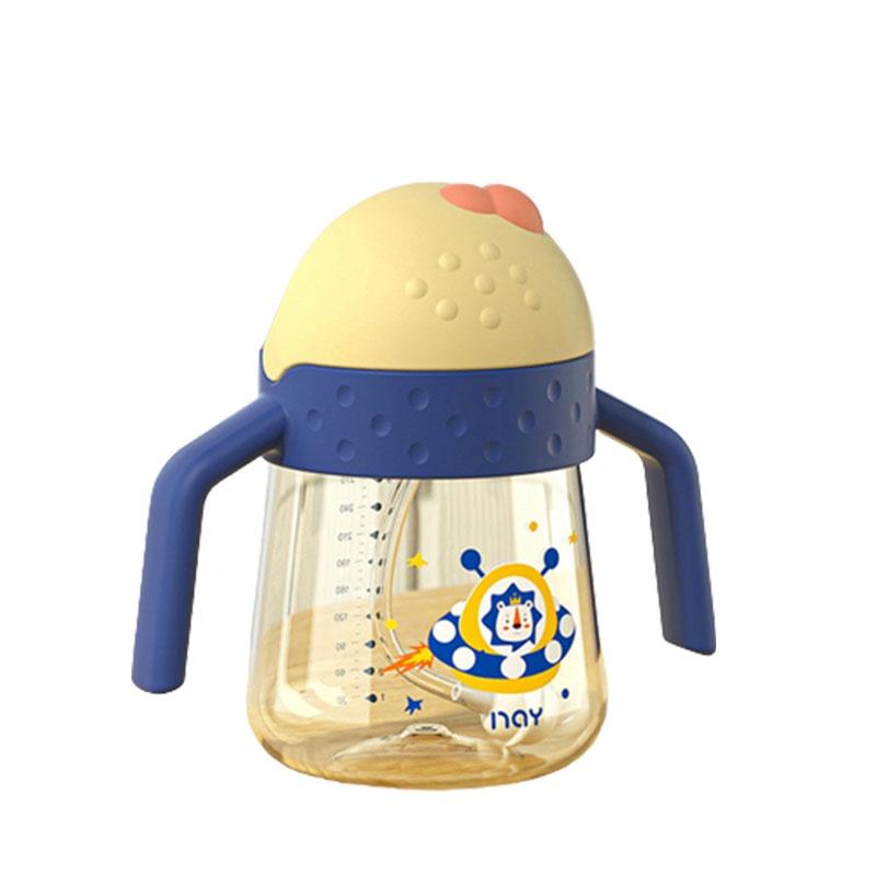 

PP Антиколиковая детская бутылочка для кормления 300 мл Широкое горлышко Бутылочка для обучения питью молоко