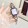 Compatible Strap for Huawei GT6, Xiaomi 9Pro, and Apple iWatch 9876SE: Drip Oil Bow Chain Style