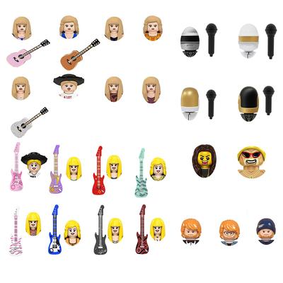 CY134 LG1015 WM989 Singer Yapı Taşları Jobs Tuğlaları Birleştirme Sevimli Hareketli Oyuncak Figürler Küçük Bebekler Çocuklar İçin Hediyeler Çocuklar
