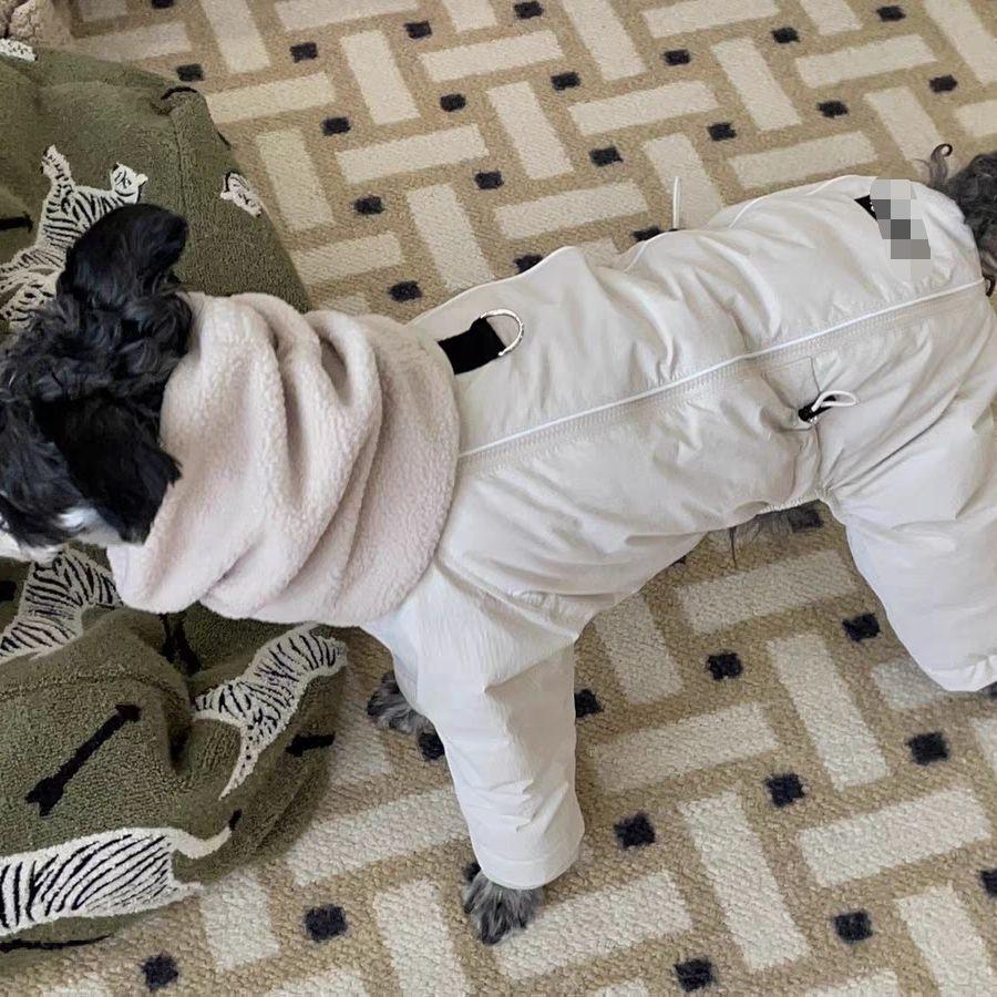 

Thick Dog Winter Jumpsuit,Warm Puppy Windproof Overall Rompers,Four Legs Fully Cover Pet Jackets For Small Medium Dogs,Wholesale S