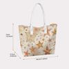 Star Pattern Tote Bag Casual Handbag for Daily Use