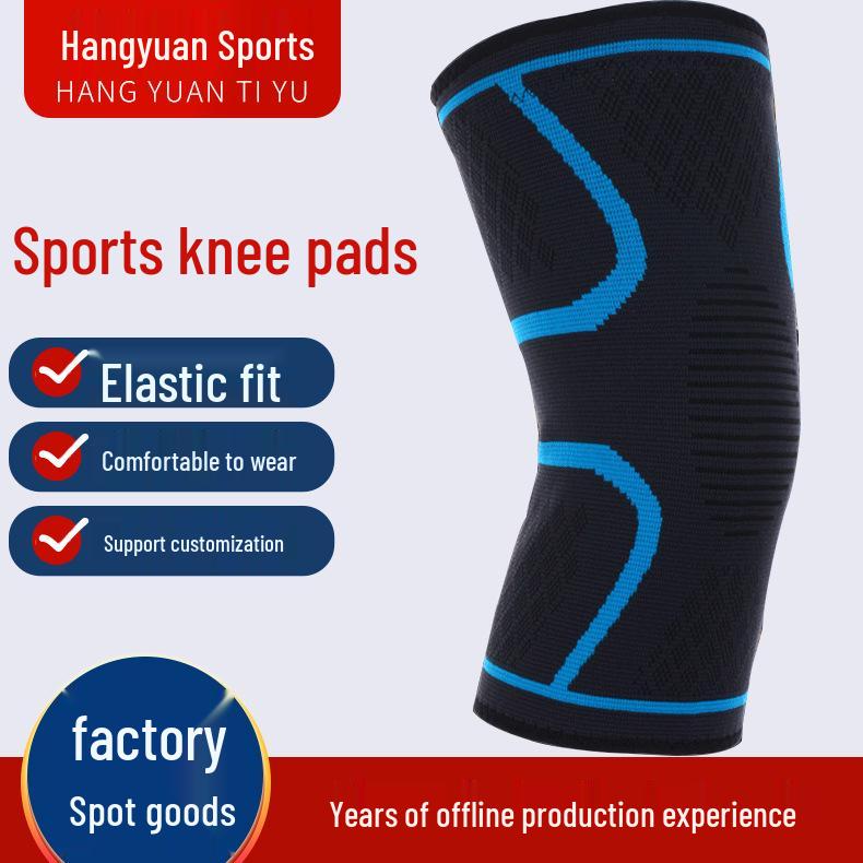 Anpassbare Nylon Sport Knieschoner für Erwachsene - Ideal für Basketball, Radfahren und Sommer-Fitness.