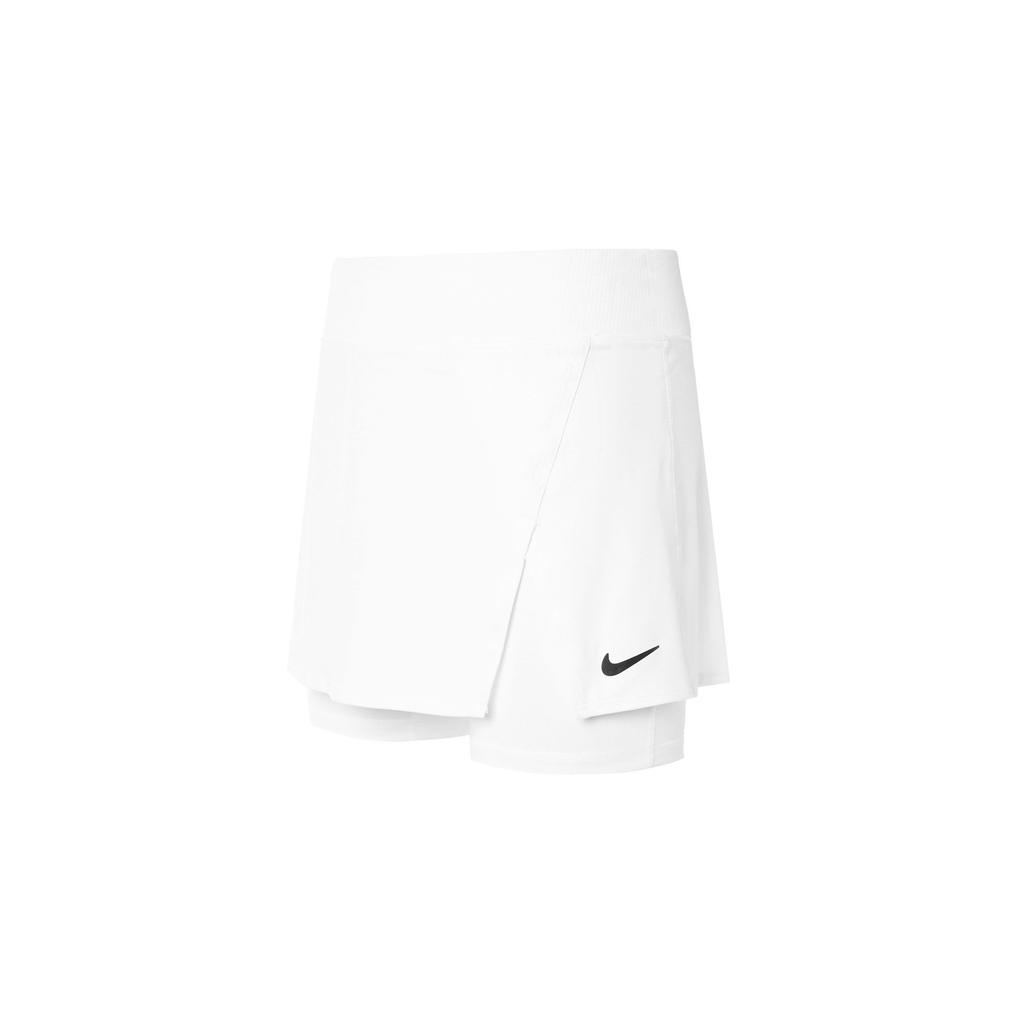 Nike Dri-FIT Solid Breathable Quick-Dry Tennis A-Line Skort Women Bottoms White DH9780-100