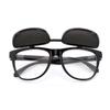 Black Goggles 15*5*4cm/5.9*1.97*1.57 Shelter From The Wind Double Layer Flip Cover  Welding