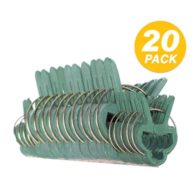 Plastic Plant Support Clips Plastic Clips Suitable for Securing Plant Tomato Vine Clips Plant Fixing Clips for Climbing