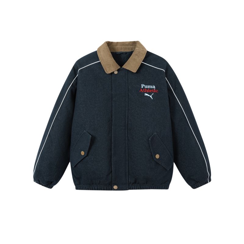 PUMA Детские утепленные куртки С воротником Утепленные 353425106202-88301 110