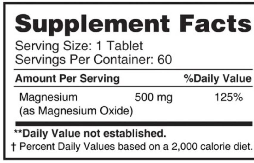 Earths Creation Magnijs 500 mg - 60 Kaps
