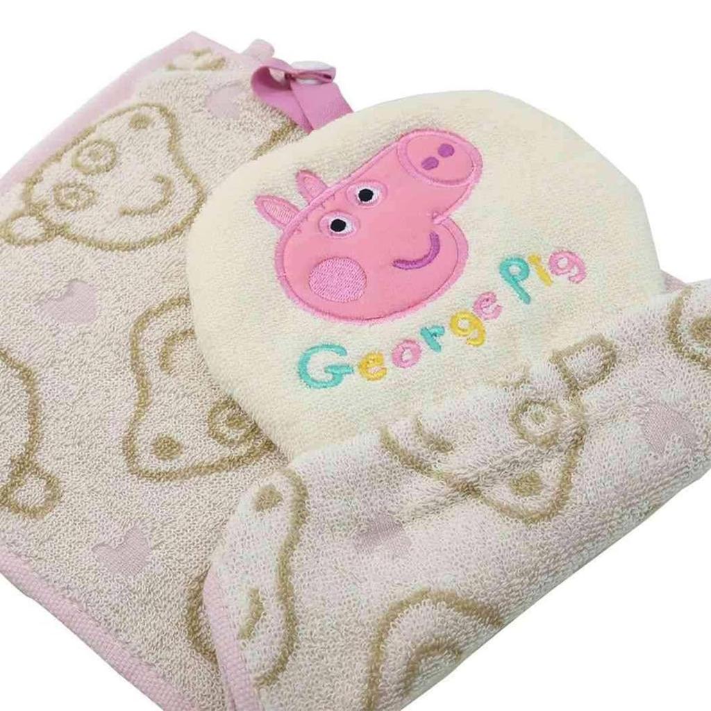 Marushin Dress Towel Peppa Pig Favorite 5755005400 W20×H43cm Peppa's