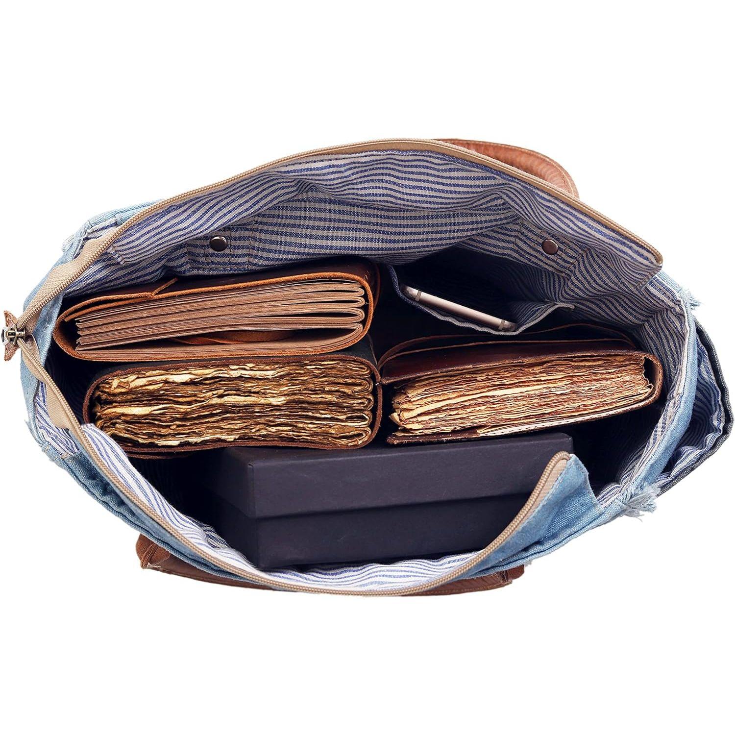 Сумка Sel De Mer из переработанного холста Большая сумка из переработанного холста — фото 4