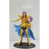 Cheap  Anime Gold Saint Seiya Aquarius Aries Pisces  Aquarius Cancer Leo PVC Action Figure Collectible Model Toy 19-21cm