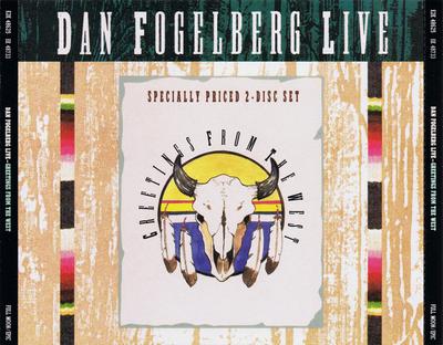 CD DAN FOGELBERG - Dan Fogelberg Live: Greetings From  E2K48625 Full Moon 1991 US Rock Used