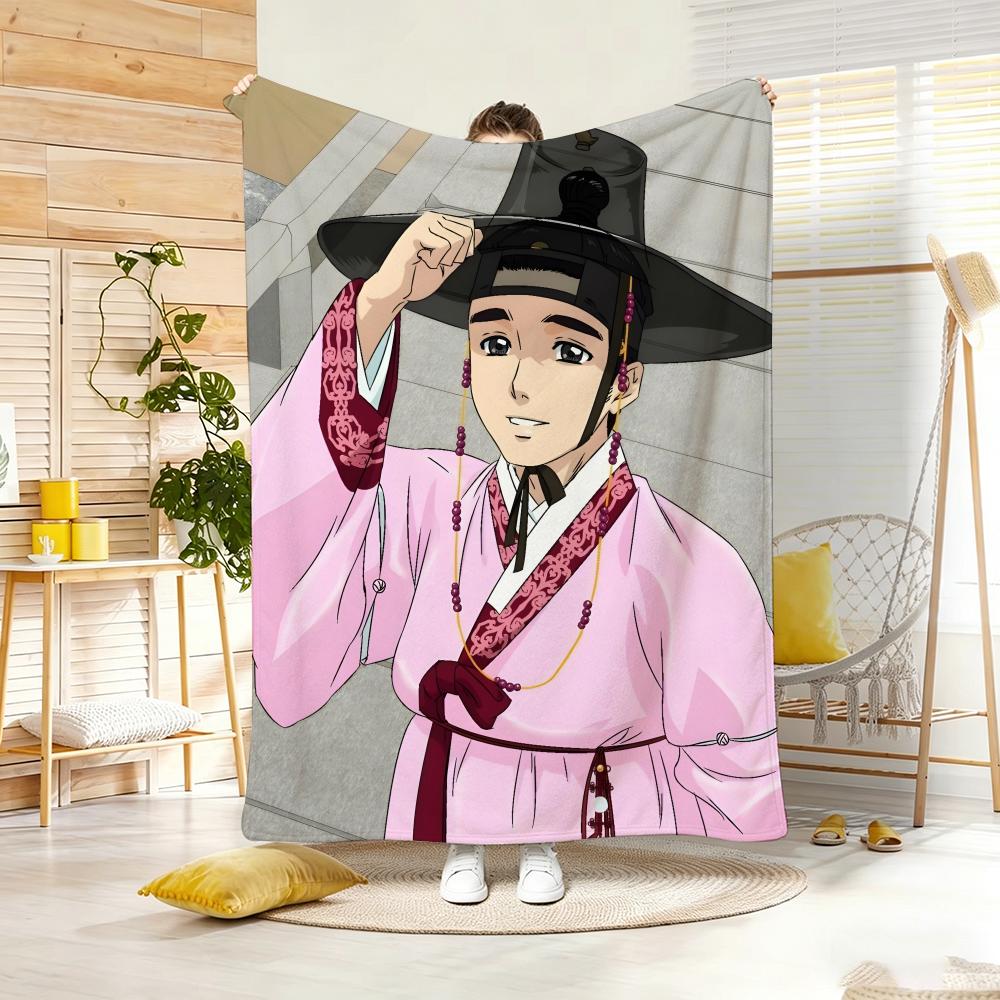 Anime Popula J-Janggeum S Dre-A Throw Lightweight 240G Flannel Blanket Soft Skin-Friendly For Summer Cooling