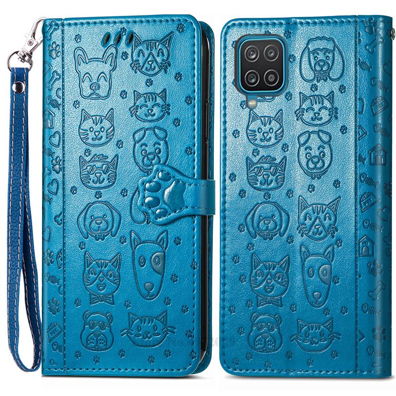 SamsungA12 Case For Samsung Galaxy A12 Wallet Leather Flip Phone Case For Samsung A12 A 12 Case Protective Cover Coque Fundas