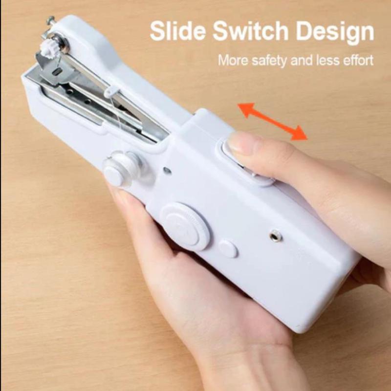 Handheld Electric Sewing Machine Mini Portable Sewing Machine Convenient Clothing Sewing Tool