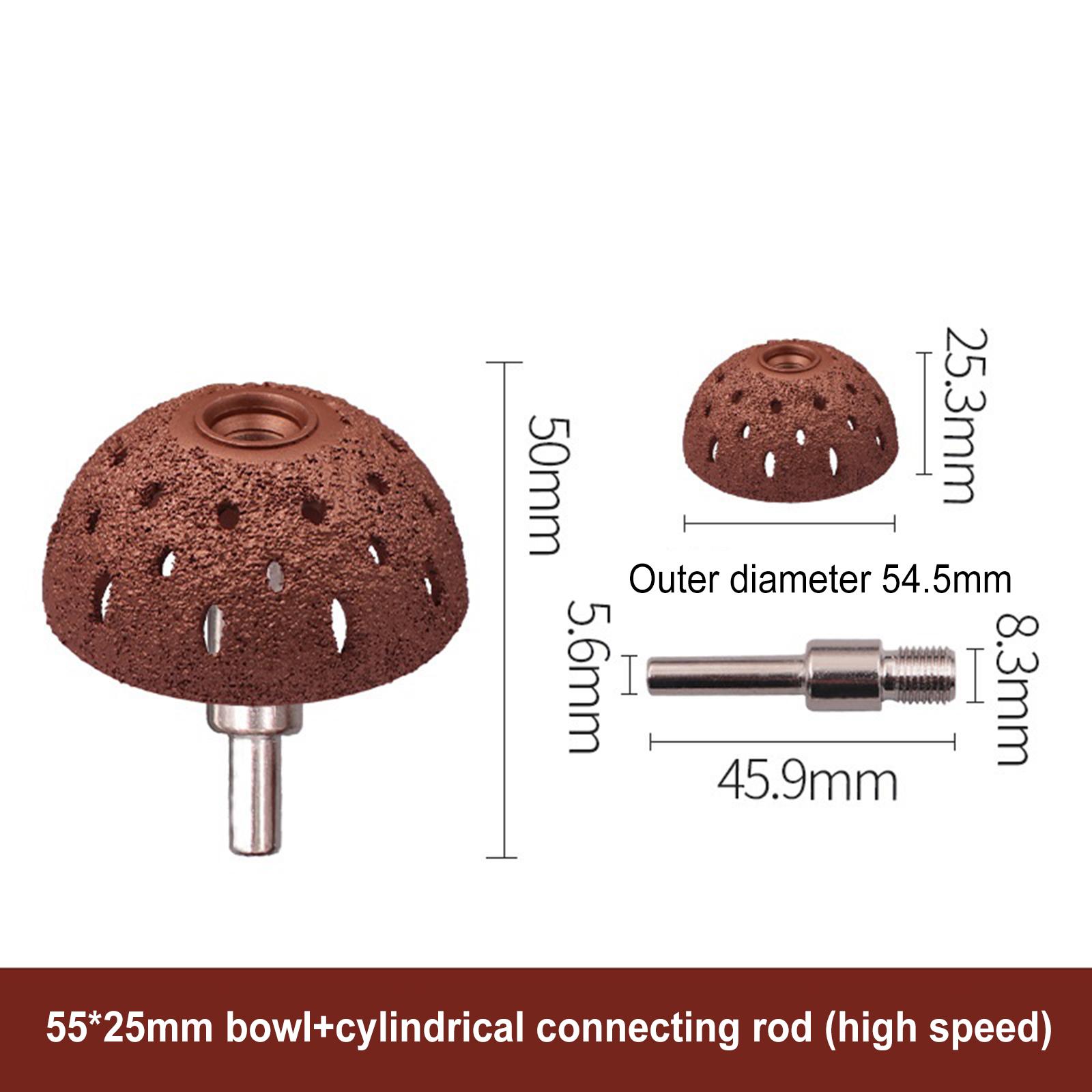 

Головка для шлифования шин из вольфрамовой стали, полусферическая, пневматическая, для шлифования шин, шлифовальный круг, ручной инструмент для ремонта шин
