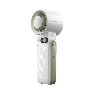 Bærbar Håndholdt Ventilator Multi-Hastigheds Justerbar Ventilator Halsophængt Ventilator med Digitalt Display Rejsekøling Isventilator