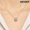[Geiger Jewelry] Flower Ball Silver Necklace GISVNN040