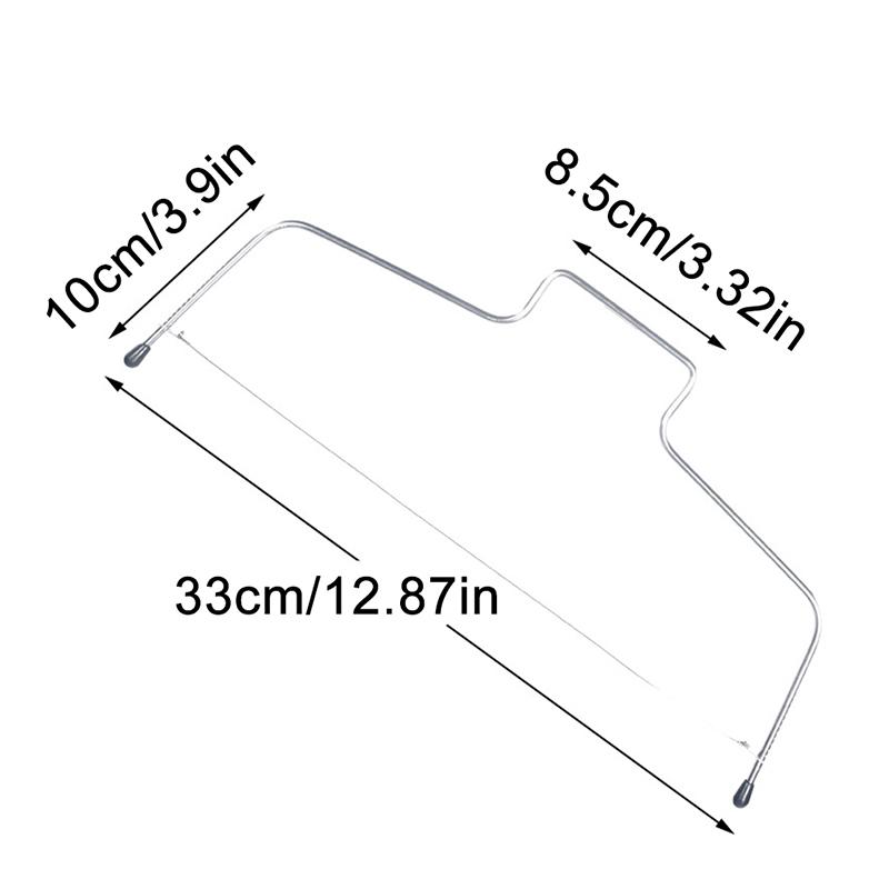 Single Line Adjustable Stainless Steel Cake Cut Slicer Decorator Baking Tool
