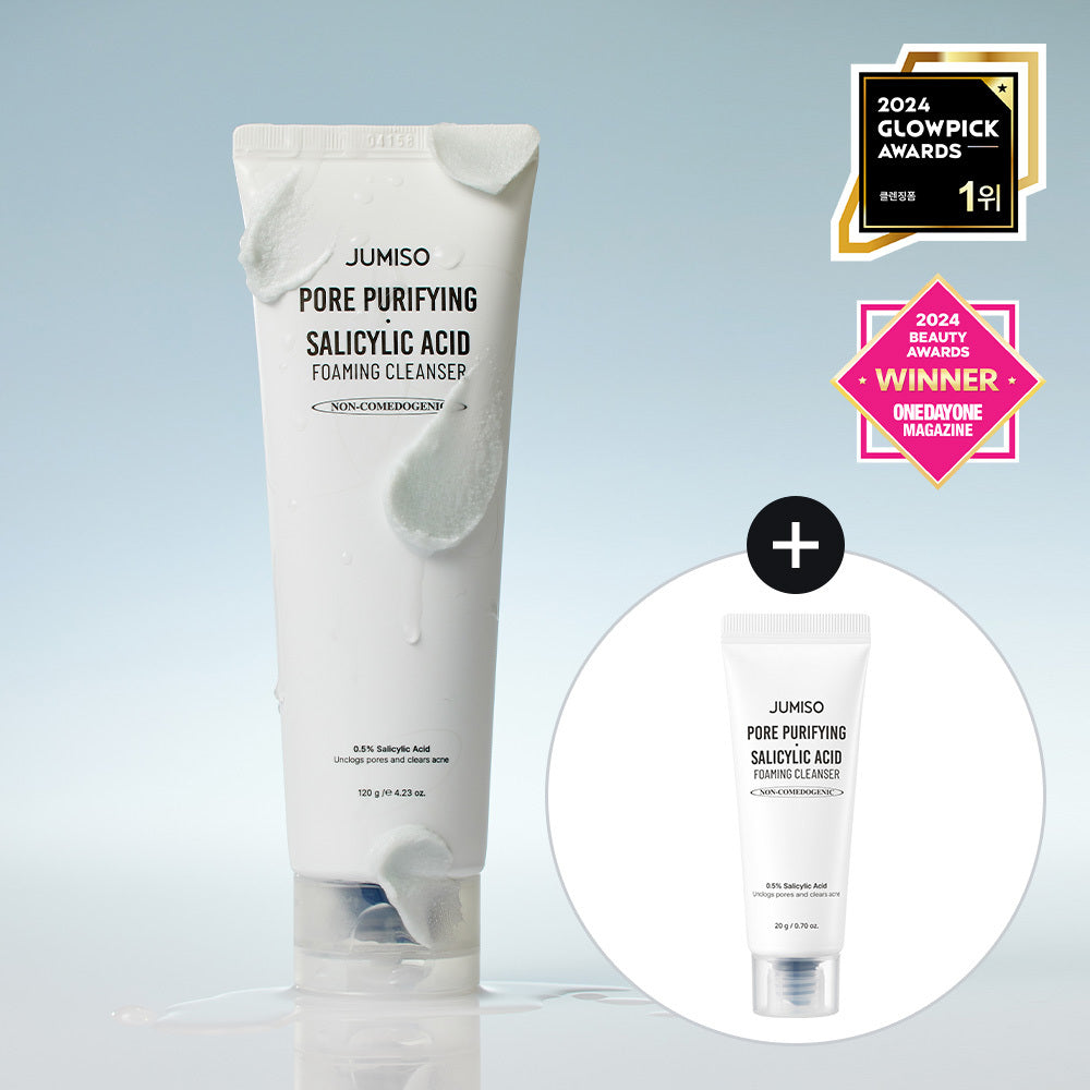 Jumiso Pore Purifying Salicylic Acid Cleansing Foam 120g (+20g)