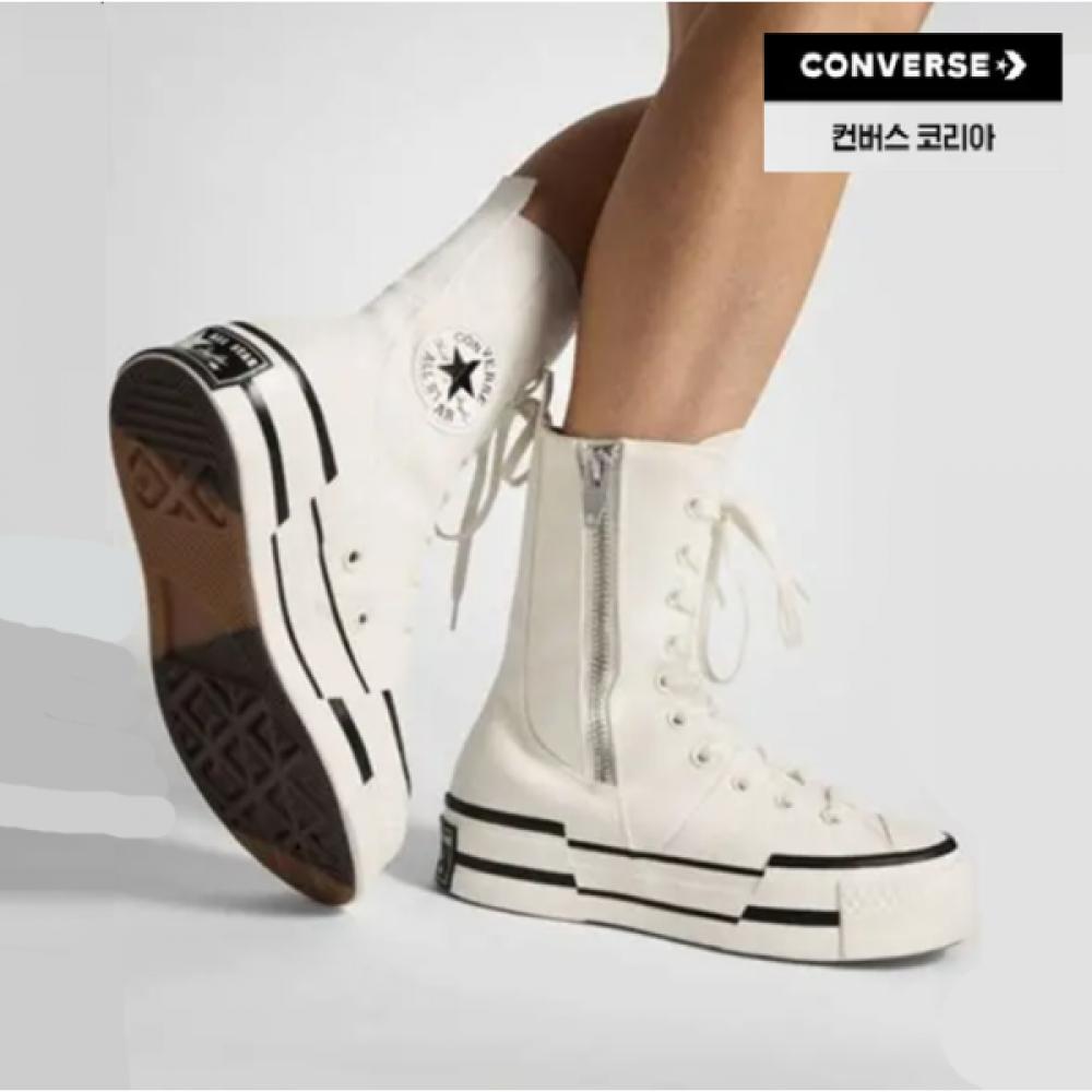 

Converse Chuck 70 Plus Ex High Zip Canvas Sneakers 245