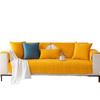 Autumn and Winter Plush Super Soft Solid Color Quilted Sofa Cushion Modern Simple Non-Slip Sofa Cushion Towel