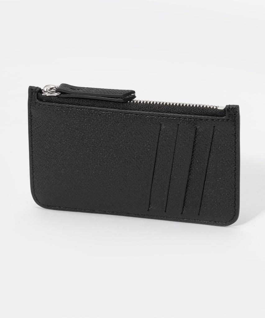 Maison Margiela Card Case SA1VX0008-P4745 Black Leather Free Size [Used]