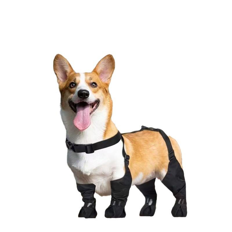 All-Season Ultra-Light Dog Shoes - Secure, Dirt-Resistant, Full Coverage Rain Boots for Small Pets