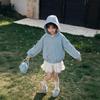 Girls' Hooded Zipper Jacket